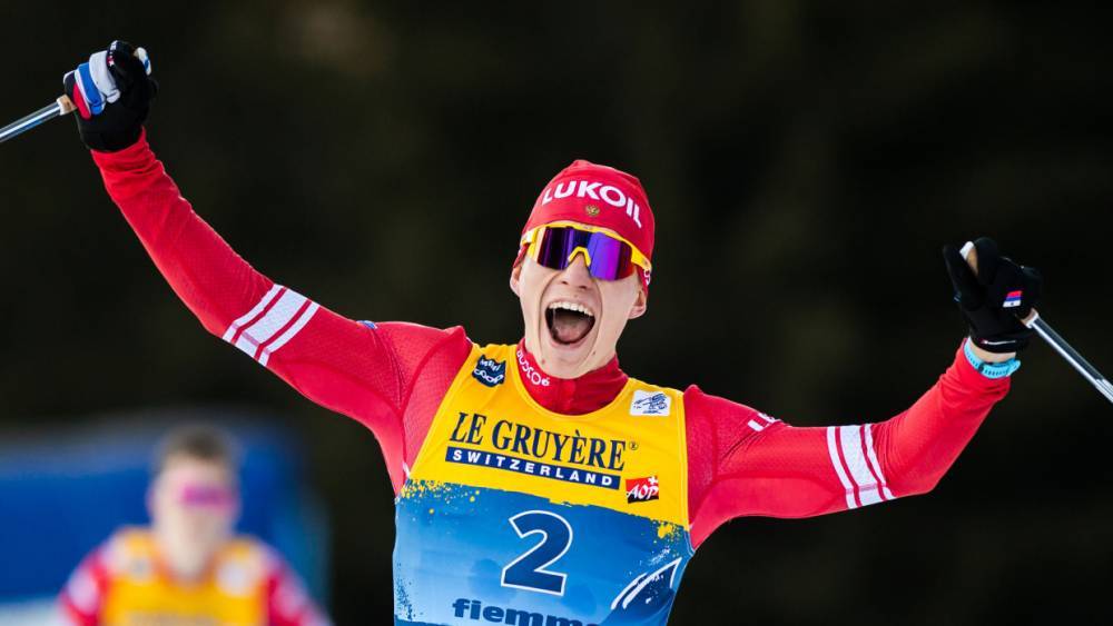 Поморский лыжник Александр Большунов взял золото на гонке в Норвегии