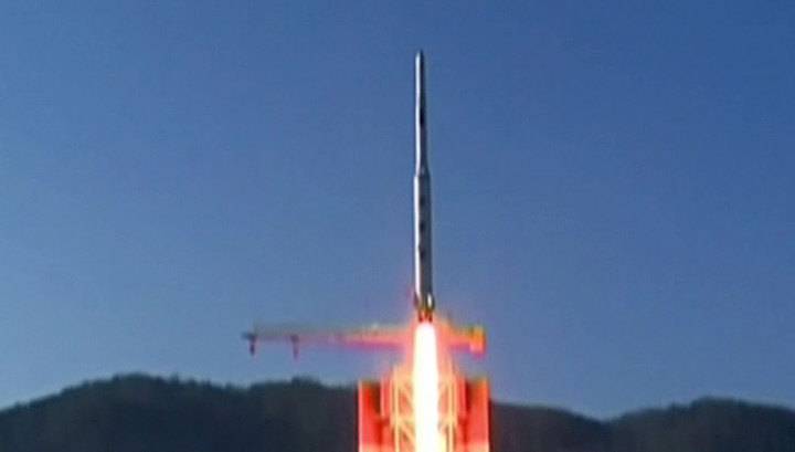 Северная Корея осуществила запуск трех снарядов