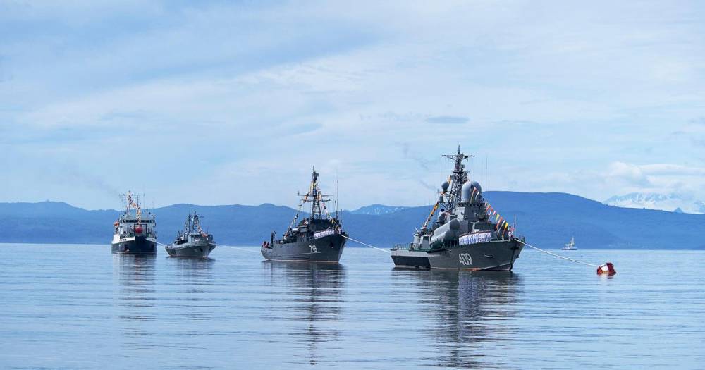 Две противолодочных ударных группы ВМФ России сформированы на Камчатке
