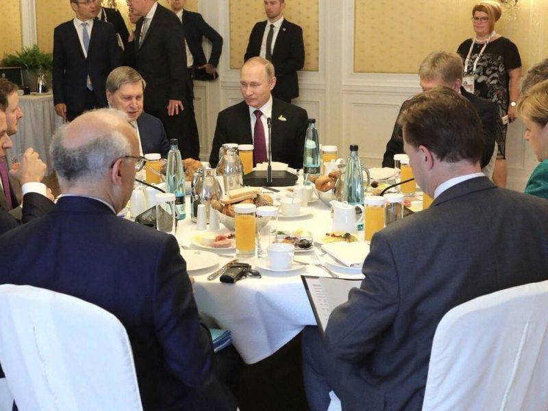 Диетологи заглянули в тарелки Путина, Трампа, Меркель и Санчеса