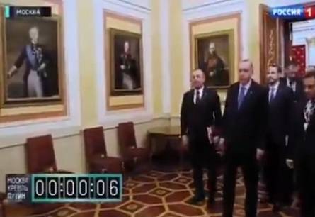 Видео: Путин унизил "султана" Эрдогана - newsland.com - Москва - Россия - Переговоры