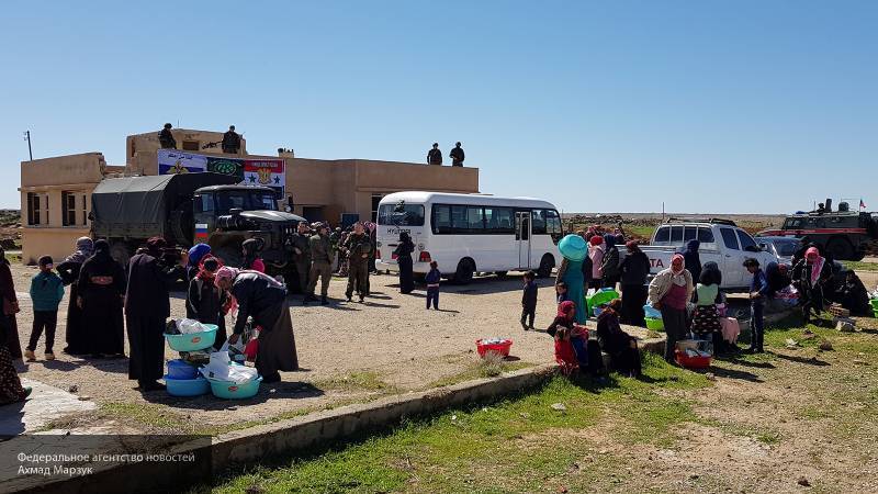 Россия организовала гуманитарную помощь для жителей Сирии в провинции Эс-Сувейда