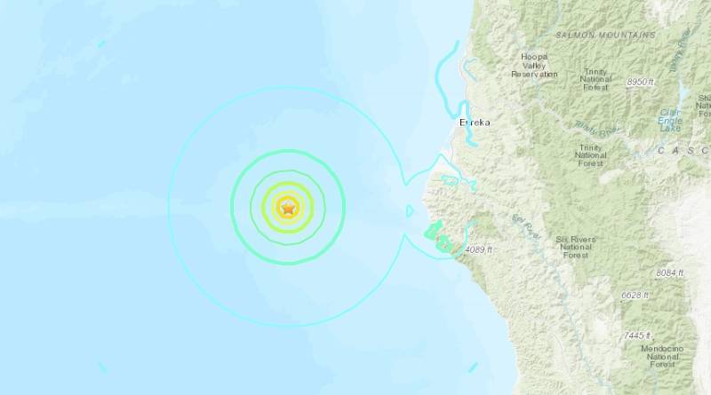 В Калифорнии произошло почти 6-балльное землетрясение - usa.one - США - шт. Калифорния
