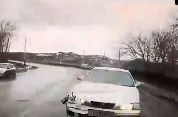 Момент смертельного ДТП с автобусом на кузбасской трассе попал на видео