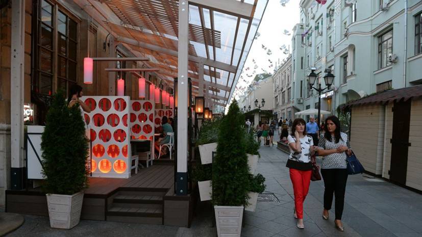 Открытие летних веранд в кафе Москвы перенесли на 15 июня