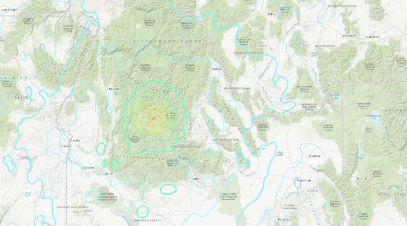 В США – землетрясение силой 6,5 баллов, несколько меньших сотрясли Йеллоустон