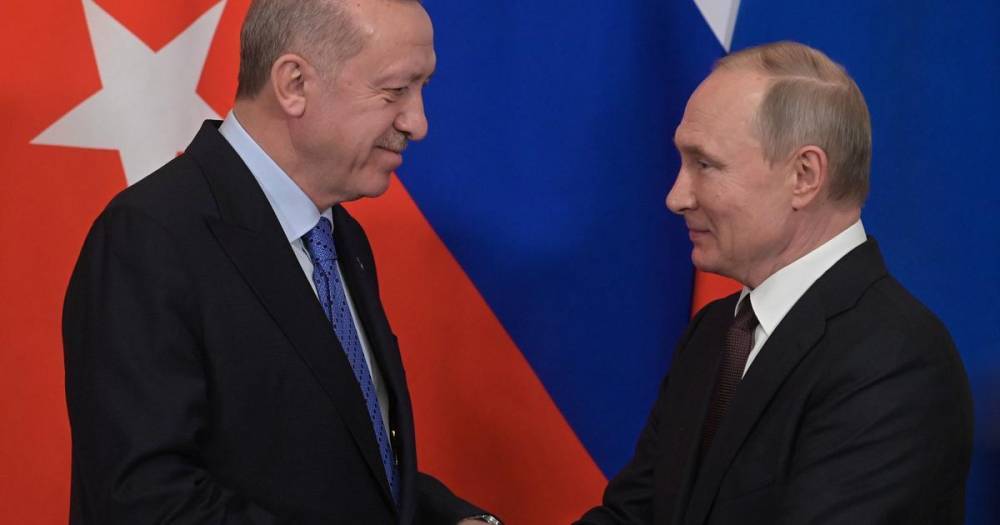 Путин обсудил с Эрдоганом урегулирование ситуации в Сирии