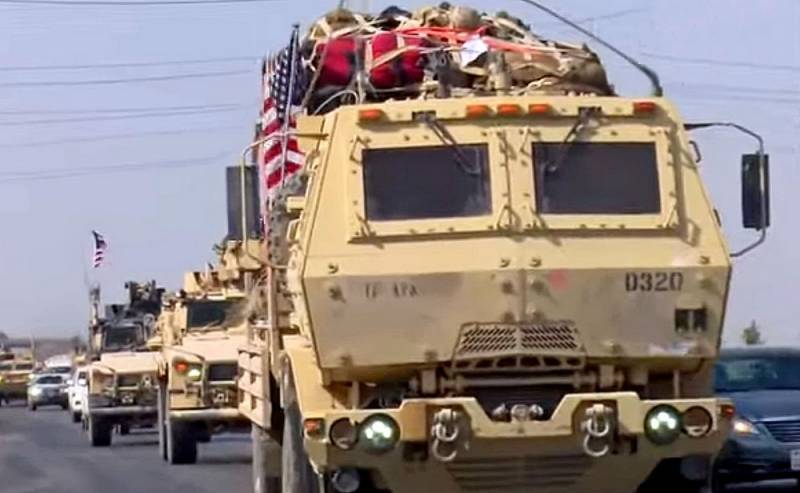 Подрыв конвоя армии США в Ираке сняли на видео