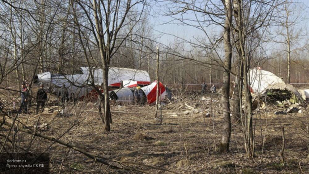 СК раскрыл детали крушения польского самолета Ту-154М под Смоленском