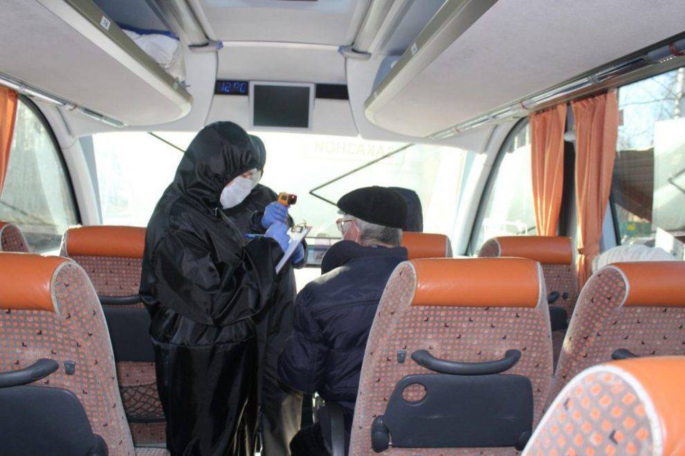 В Глазове начали проверять пассажиров, прибывающих на автобусе с Ижевска