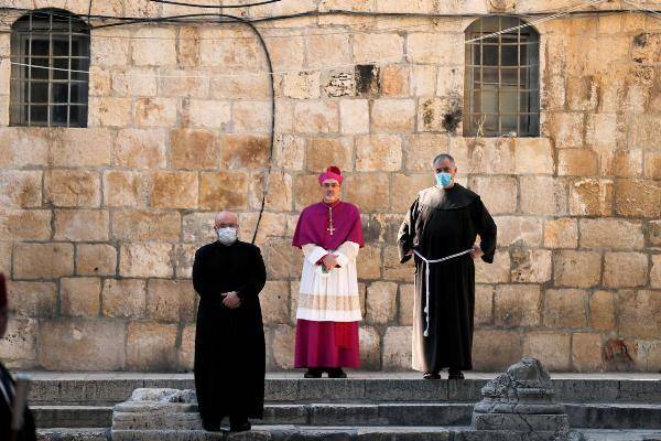 Страстная пятница в Иерусалиме в этом году выдалась «мрачной и тихой»