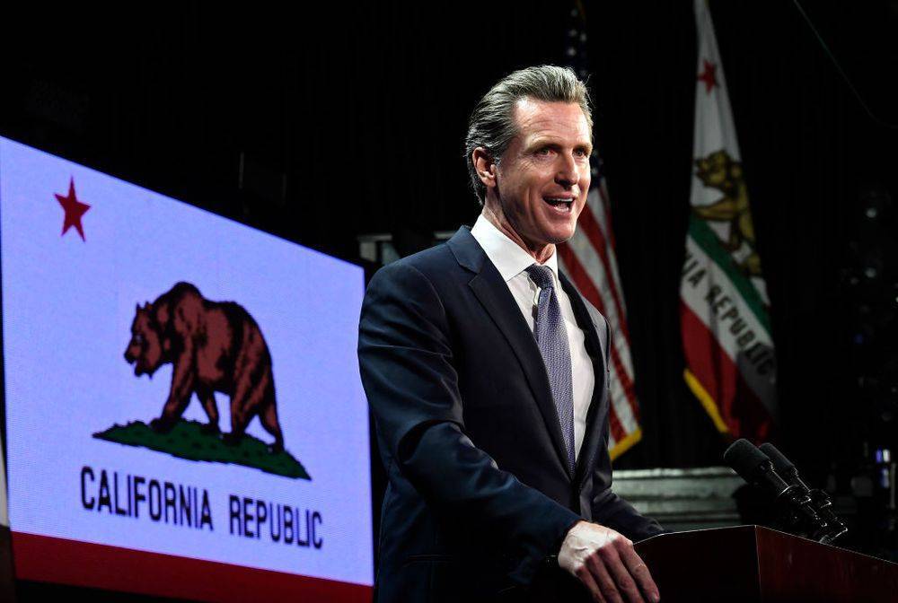 Гэвин Ньюсом объявляет Калифорнию «национальным государством»
