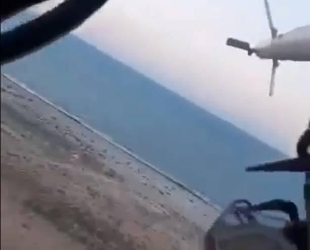 Атаку двух вертолетов Ми-35 показали на видео в Ливии