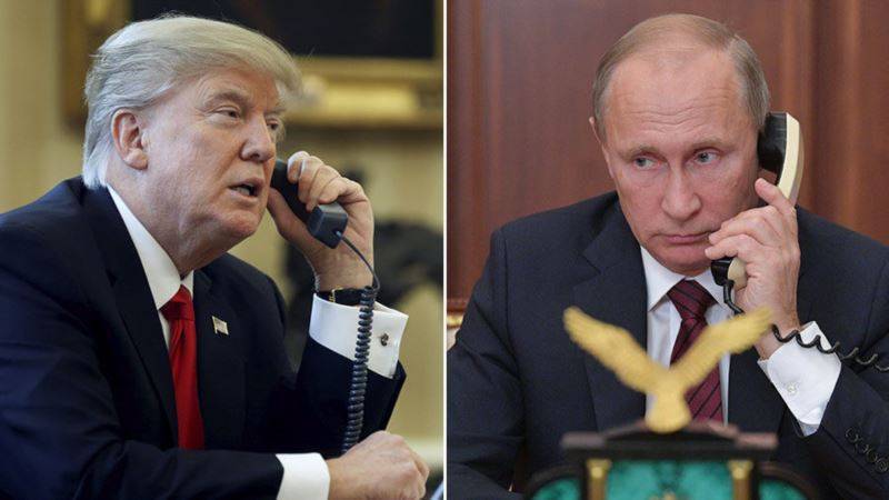 Белый дом: Трамп обсудил с Путиным коронавирус и ситуацию на нефтяном рынке