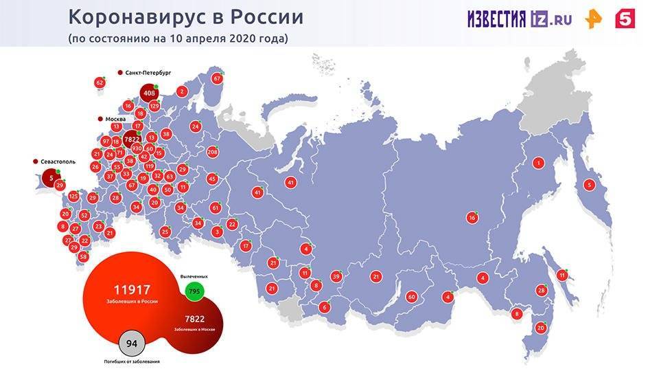 Число умерших с коронавирусом в России превысило 100 человек