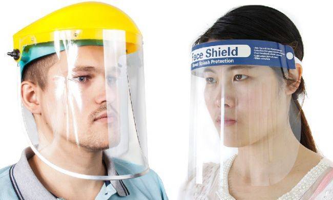 Эксперт оценил применение защитных лицевых экранов вместо медицинских масок
