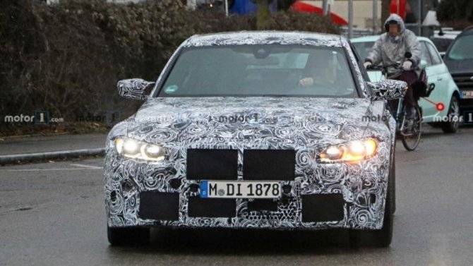Начались испытания нового BMW M3