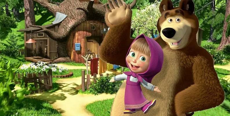 Герои мультсериала «Маша и Медведь» рассказали, чем заняться дома