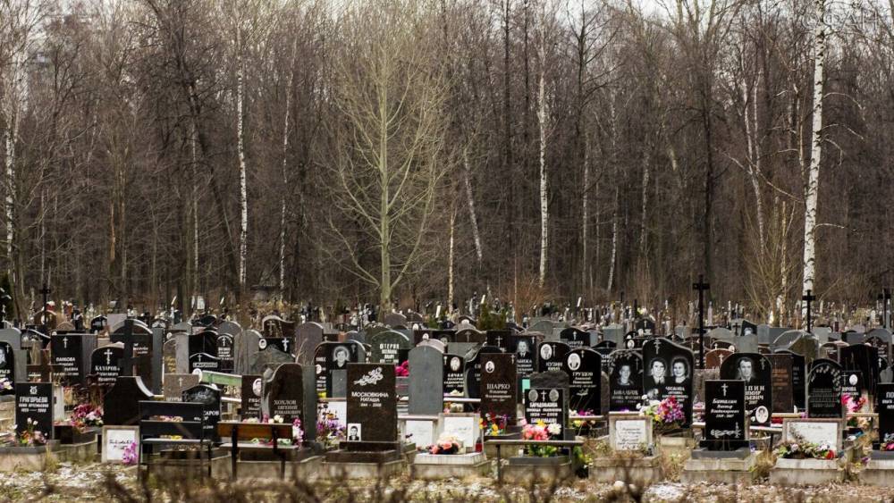 Петербуржцы нарушили запрет, проникнув на Смоленское кладбище