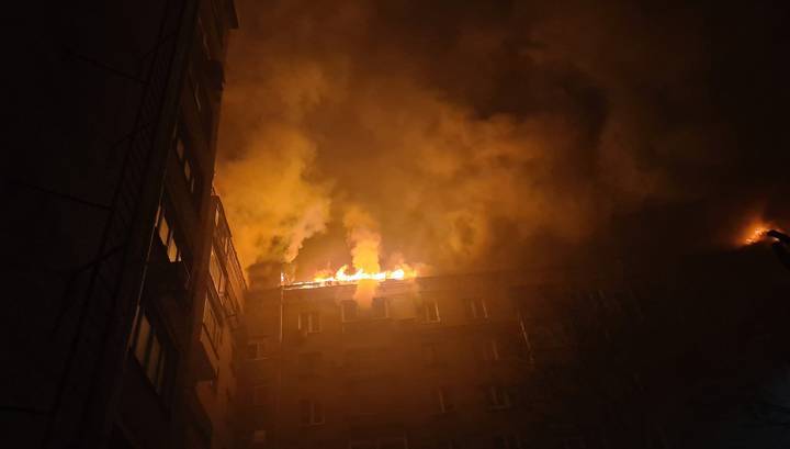 Крупный пожар на юго-западе Москвы удалось локализовать