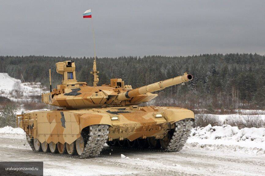 Новейшие танки Т-90М поступили на вооружение армии России