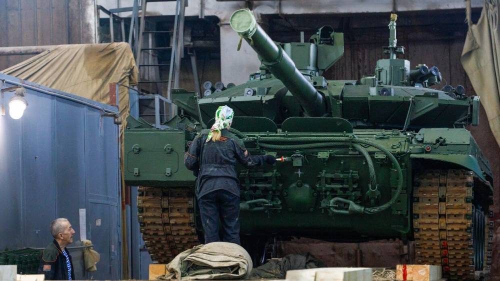 Новейшие танки Т-90М «Прорыв» поступили на вооружение российской армии
