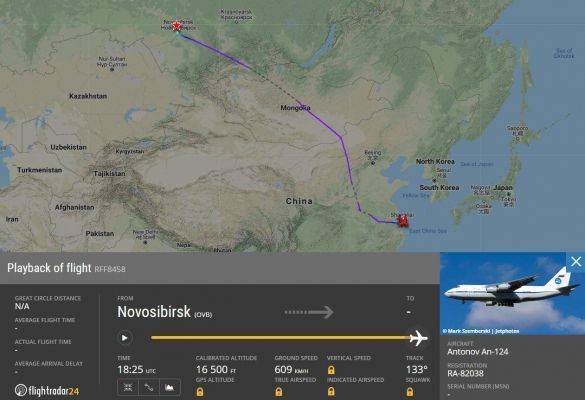 В Китай за медицинскими изделиями вылетел 16-й рейс ВКС России