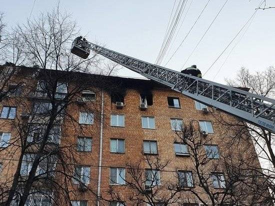 При пожаре на Ленинском пострадала шестикомнатная квартира топ-менеджера крупной компании