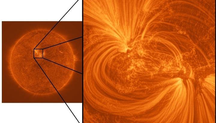 Астрономы разглядели в короне Солнца огромные загадочные нити