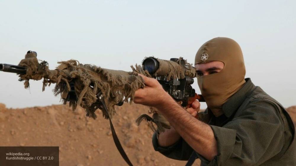 Курдские террористы обстреляли позиции протурецких боевиков в сирийской провинции Алеппо