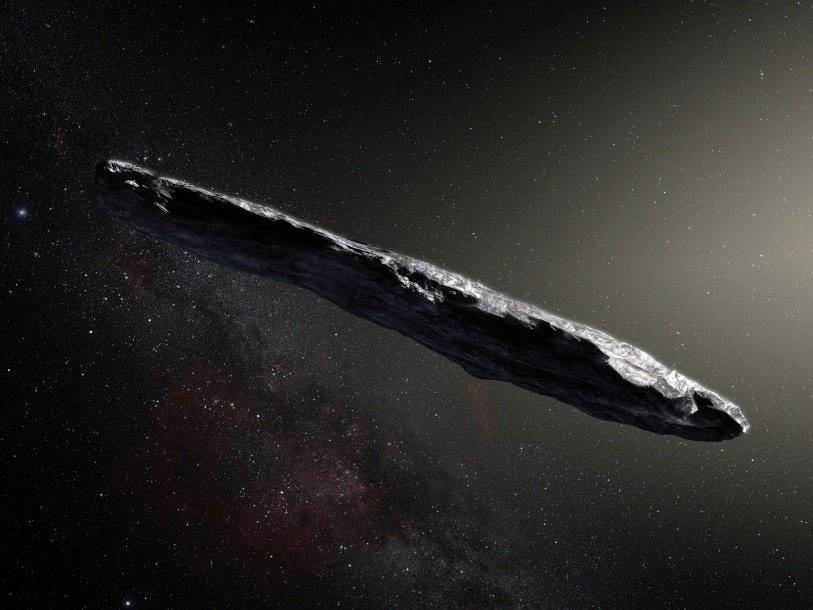 Межзвездный астероид Оумуамуа был фрагментом более крупного небесного тела