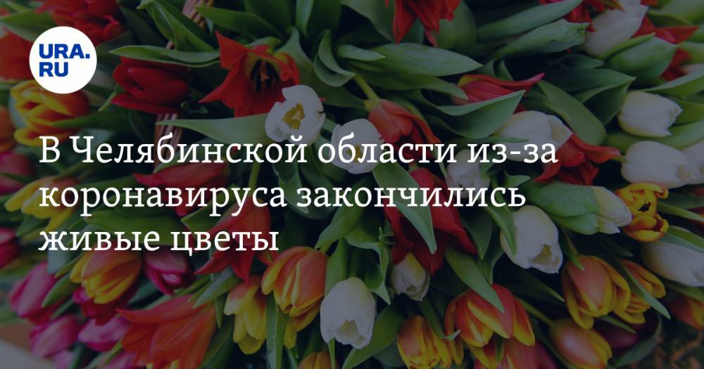 В Челябинской области из-за коронавируса закончились живые цветы