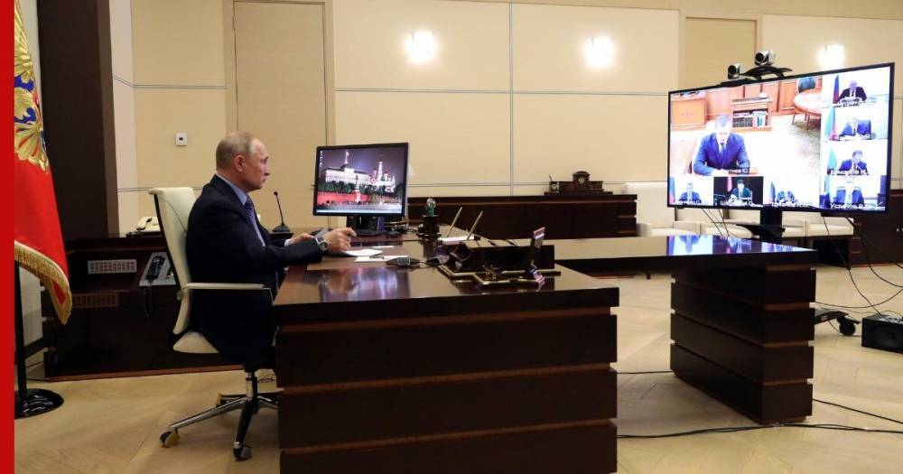 Путин принял участие в онлайн-встрече членов ЕАЭС