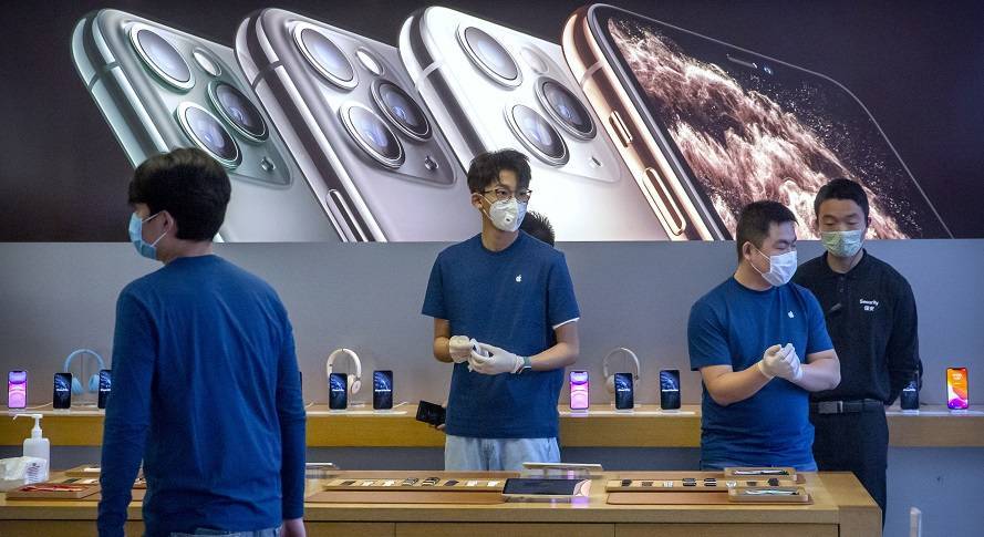 Восстановление Китая: производство iPhone уже вернулось на докризисный уровень