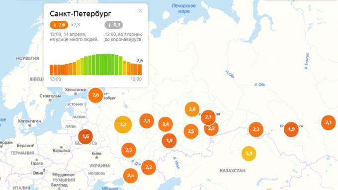 В Петербурге растет количество заболевших, при этом изоляция все хуже