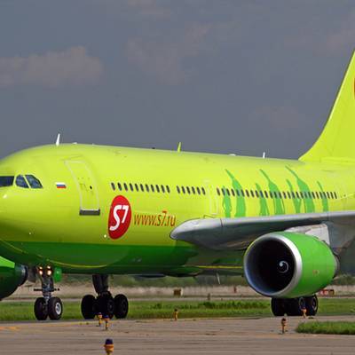 Вывозной рейс авиакомпании S7 Airlines из Бангкока прибыл в новосибирский аэропорт "Толмачево"