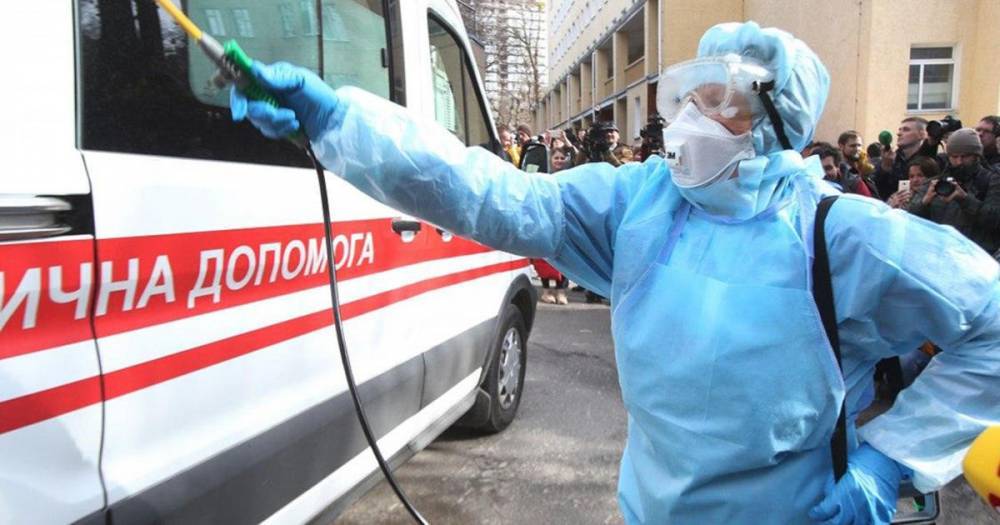 На Украине за день выявлено 392 новых случая заражения коронавирусом