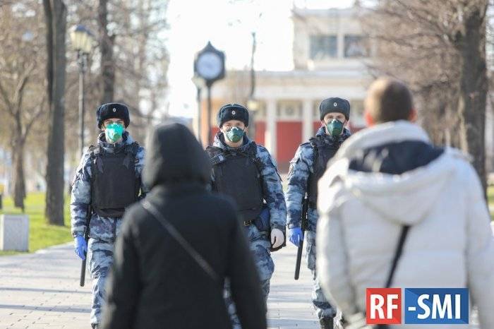 За сутки в Москве оштрафованы 213 нарушителей карантина