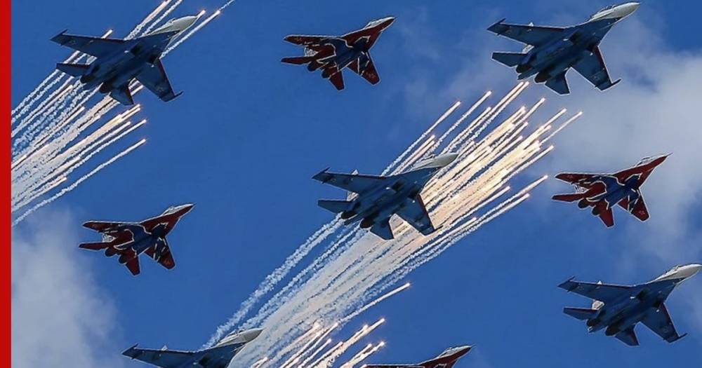 Репетиции воздушной части парада Победы начнутся 15 апреля в Москве