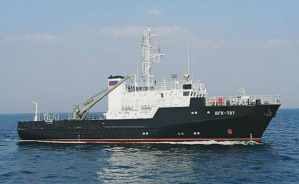 Третий многофункциональный гидрографический катер построят для ВМФ России