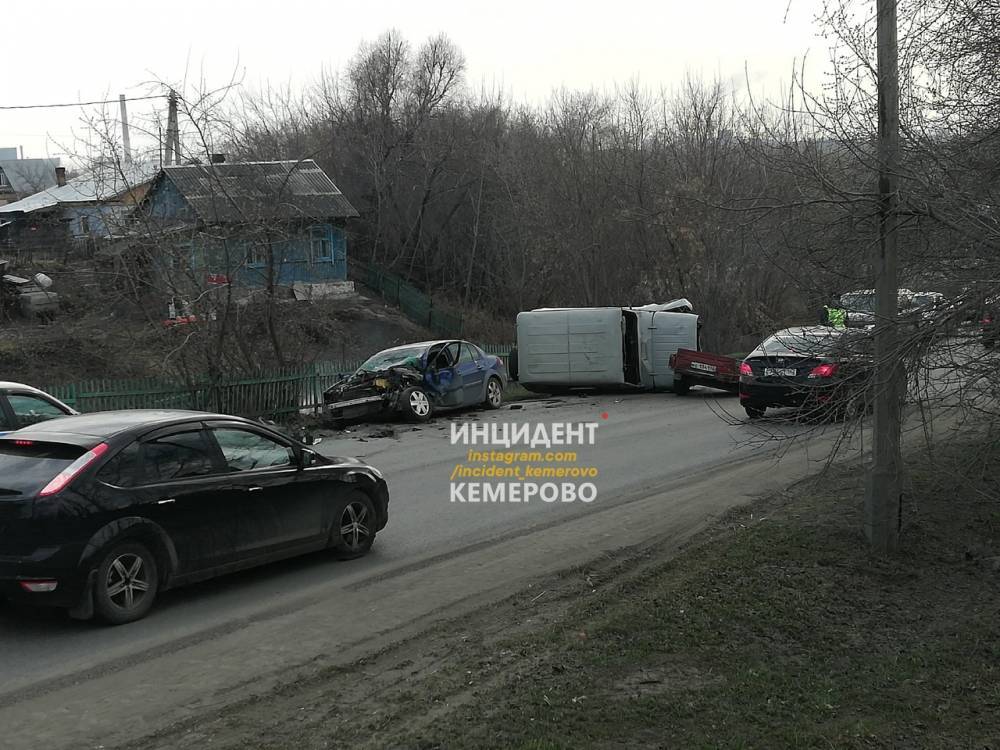 Два человека пострадали при ДТП в Кемерове