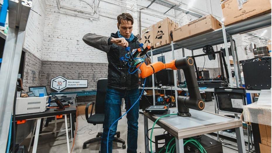 Компания Top 3D Group запускает в Петербурге производство коллаборативных роботов