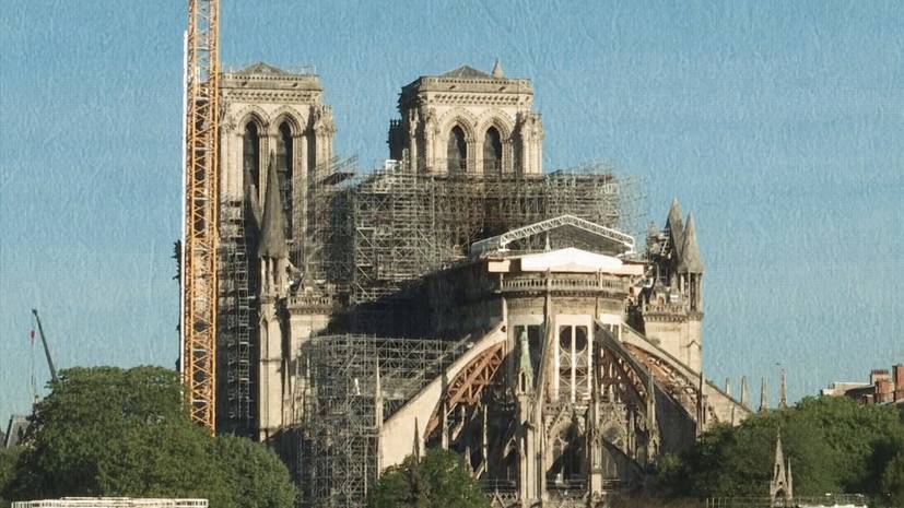 Пожар в Нотр-Даме: как выглядит собор спустя год после инцидента