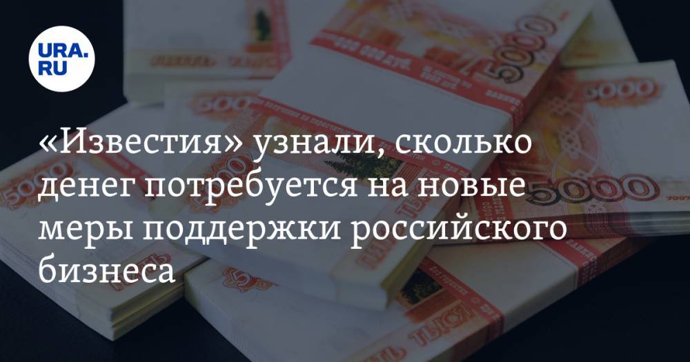 «Известия» узнали, сколько денег потребуется на новые меры поддержки российского бизнеса