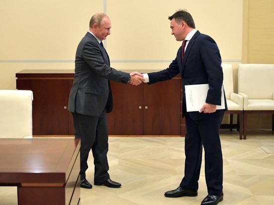 Путин объявил благодарность губернатору Мособласти Воробьеву
