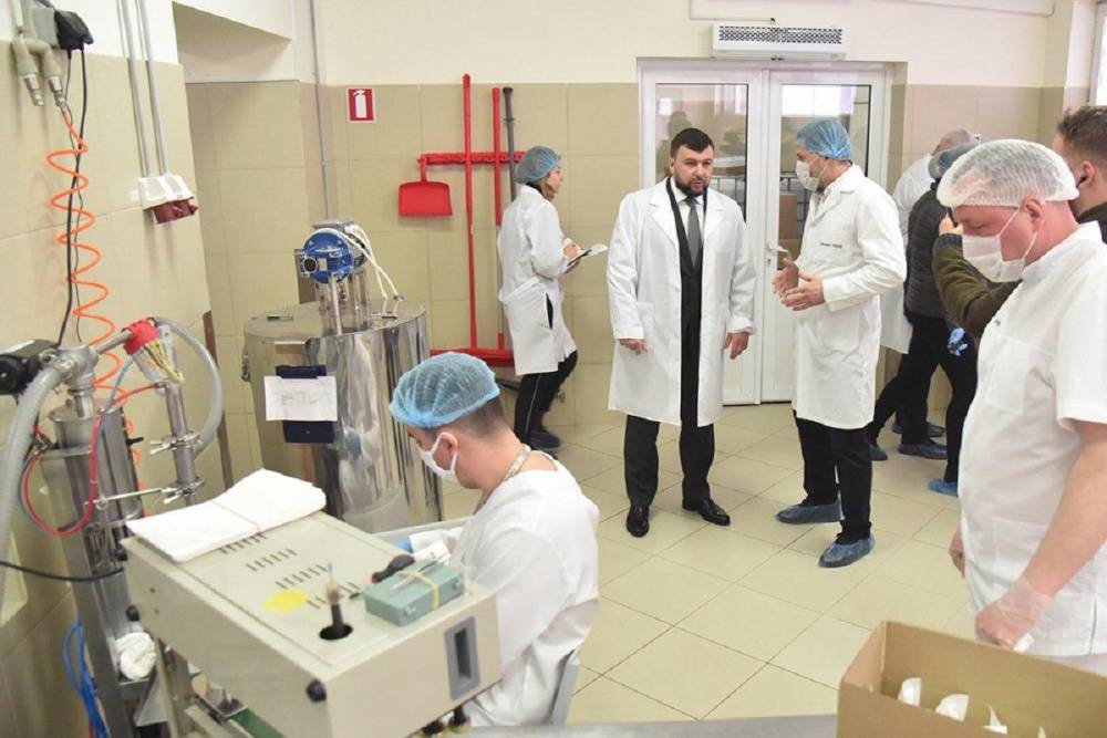 ДНР обеспечена антисептиками в полном объеме – Пушилин
