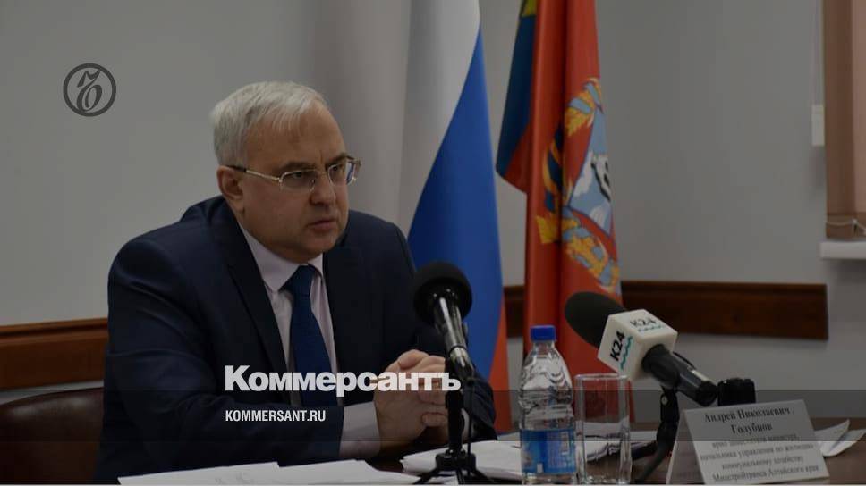 Бывший замминистра строительства Алтайского края задержан за взятку 2 млн рублей