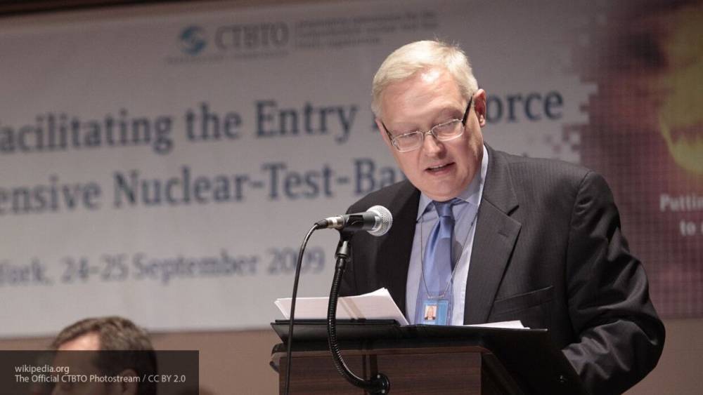 Рябков напомнил США о безосновательности претензий по ядерным испытаниям