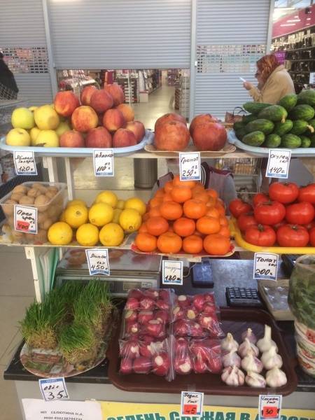 В Кургане торговцы фруктами взвинтили цены на лимоны в период коронавируса