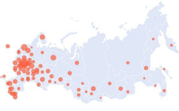 Количество больных коронавирусом в России на 16 апреля